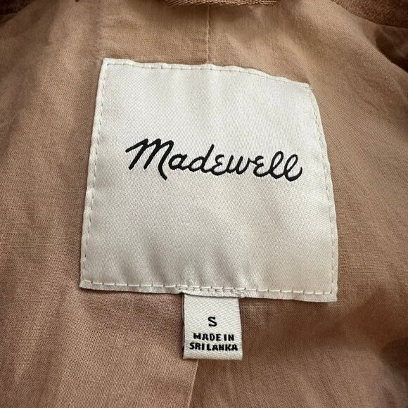 Madewell Cotton-Linen Relaxed Larsen Blazer - Picture 5 of 7